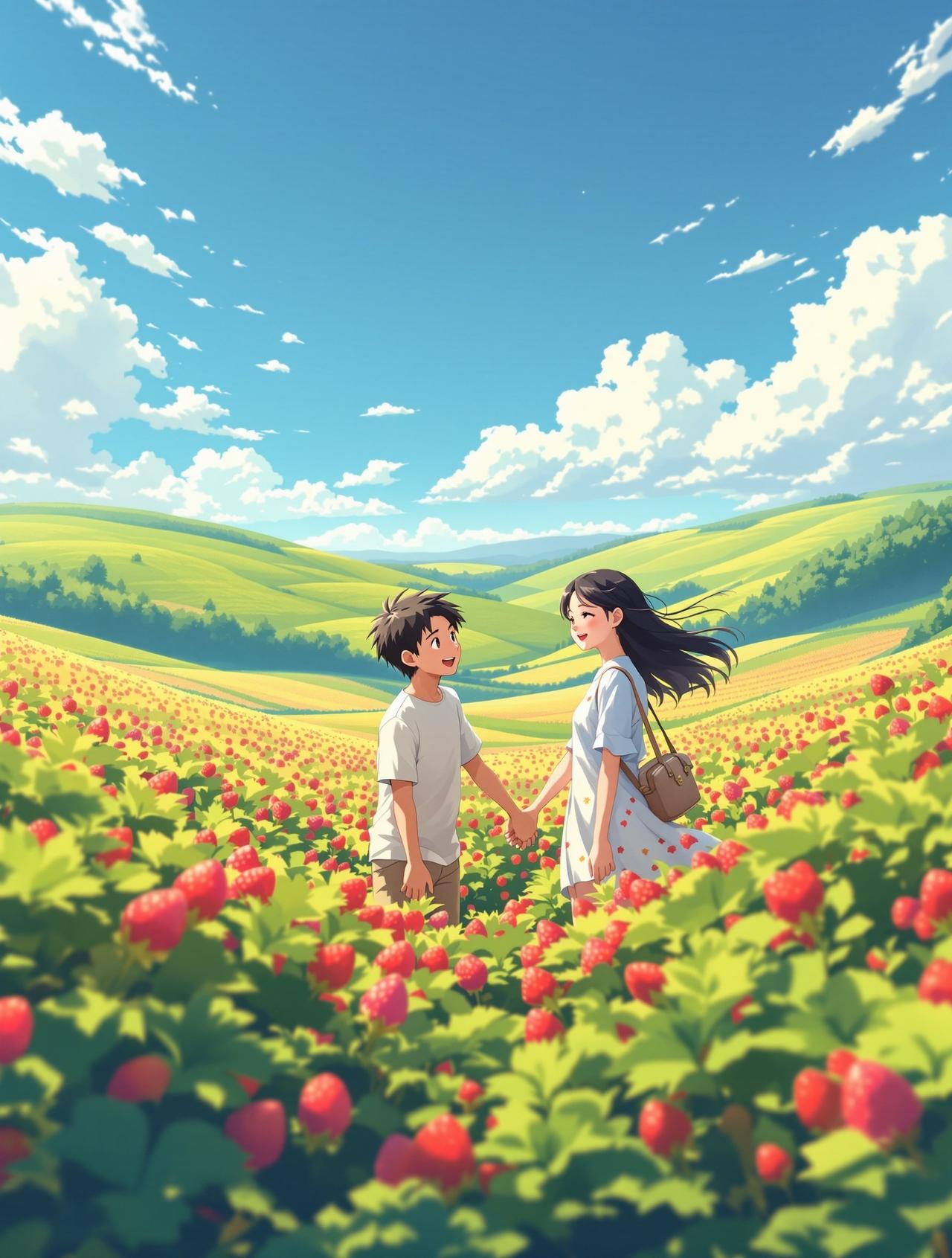 短剧全集在线免费观看《草莓味的夏天》封面图 - 校园初恋